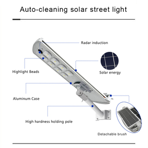 High Quality 30W-150W Self-Cleaning Solar Street <b>Lights</b> Automatic <b>LED</b> Lighting IP66 Rating - Product Image 2