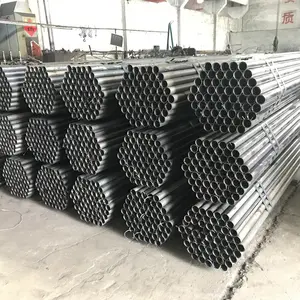Large Stock Q195 Q235 GB JIS dipped galvanized carbon steel flexible pipe welded gi steel pipe