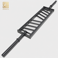 Barre de musculation chromée ZY, robuste, pour la musculation, l'entraînement en force, équipement de salle de sport pour centre de remise en forme et salle de sport à domicile