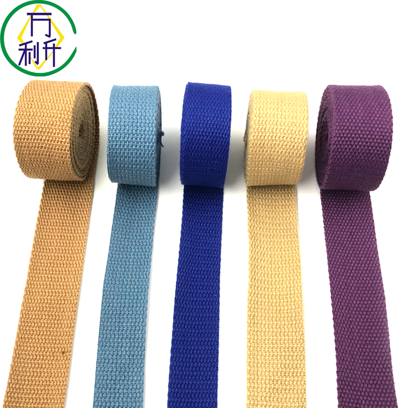 Плоская/саржевая/Елочная тесьма или плотная тесьма, производство OEM, цветная хлопчатобумажная тесьма