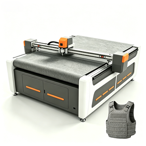 Outil de découpe en V avancé, découpeuse CNC à haute économie d'énergie, longue durée de vie et garantie de 5 ans pour les blindages souples balistiques REMEYA - Product Image 1