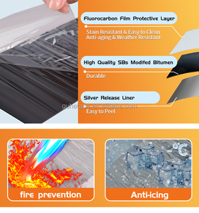 <span class=keywords><strong>Bande</strong></span> d'étanchéité autocollante en caoutchouc butyle pour toiture, porte, fenêtre, gouttière - Utilisation extérieure - Product Image 6