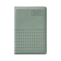Agenda professionnel 2007 en version anglaise, couverture en simili cuir, calendrier hebdomadaire A5 en espagnol