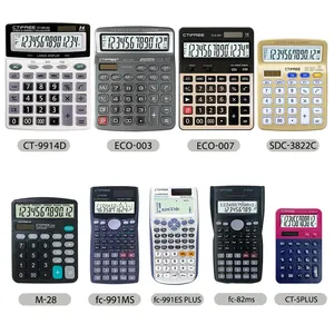 Hoge Kwaliteit Fabriek Prijs Wetenschappelijke Calculator Populaire Abs Zwart Materiaal 12 Cijfers Calculatora Calculator