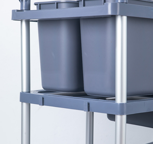 Carrello Commerciale Resistente e Facile da Usare per la Raccolta di Piatti, Carrello Multiuso da Cucina per Uso in Concessionarie e Showroom - Product Image 5