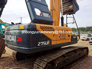 Excavadora de Orugas Usada Hyundai 275LVS, Motor Cummins, Alta Potencia de Excavación, Bomba y Motor Originales de Corea Incluidos - Product Image 5
