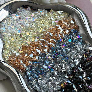 Glass <b>Beads</b> Wholesale 8*6mm Butterfly Glass <b>Beads</b> High Quality Stained Glass <b>Beads</b> DIY <b>Bracelet</b> Jewelry <b>Making</b> - Product Image 1