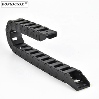 Tour cnc utilisé, flexible, chaîne de traînée, câble, chaîne, conduit, taille intérieure 10x10mm