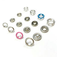 Bouton-pression en acier inoxydable de 9,5 mm de fabrication chinoise pour vêtements de bébé