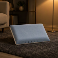 Oreiller ergonomique en mousse à mémoire de forme, soutien cervical, à récupération lente, compressé sous vide, pour la maison et la chambre à coucher