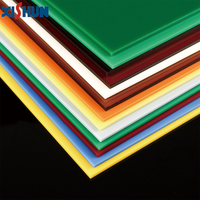 Xishun 2mm 3mm 4mm 5mm 6mm 10mm feuilles acryliques coulées en gros PMMA couleur plexiglas feuille acrylique pour la découpe laser