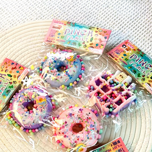 Elonna Jouet Squishy Donut en TPE à Remontée Lente, Fait Main et Personnalisé, Jouet Sensoriel Anti-Stress Nouveauté à Presser pour Enfants et Fêtes - Product Image 1