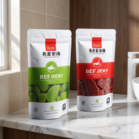 Sachet gonflable en plastique personnalisable pour salades, aliments pour bébés, chewing-gums, sushis, pizzas, lait, aliments pour animaux, croustilles de pommes de terre