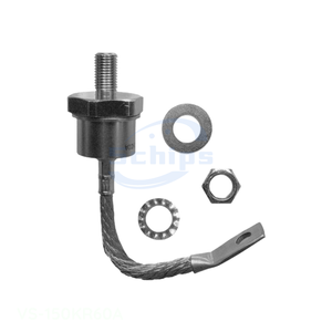 Single Diodes Original VS-150KR60A DO-205AA, DO-8, Stud Price List For Electronic Components DIODE STD REV 600V 150A DO205AA - Product Image 1