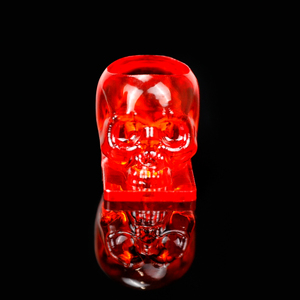 Tazas de Tinta para Tatuajes con Diseño de Calavera, Vasos de Pigmento de Plástico Transparente Desechables para Estudios de Tatuajes y Suministros de Arte Corporal - Product Image 3