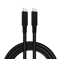 5m 7.5m USB3.2 gen2 usb C ke usb C bersudut layar Monitor sinkronisasi fitur penuh tipe kabel untuk VR iphone15pro macbook