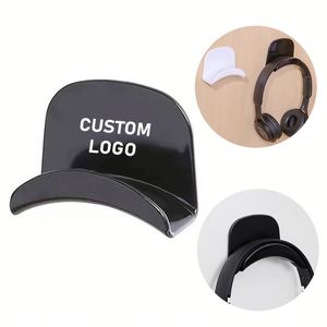 Wholesale Home Eco-Friendly Non-Trace Multifunctional <b>Single</b>-Tier Plastic Adhesive Wall Mounted <b>Coat</b> Rack <b>Hooks</b> Shelf Door <b>Hook</b> - Product Image 1