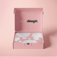 Boîte d'emballage personnalisée pour desserts pour bébés, en carton blanc de qualité alimentaire avec fenêtre transparente, boîte de cuisson, boîte pliante en papier type sac à main