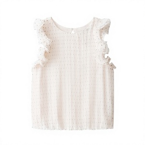 ZATRHMBM Nouveautés Été 2026 – Débardeurs Superposés Tissés à Pois Élégants, Boutonnés, Rétro, Sans Manches, Coupe Ample, Décontractés pour Femme - Product Image 2