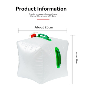 Réservoir d'<span class=keywords><strong>eau</strong></span> pliable en PVC de grande capacité <span class=keywords><strong>20L</strong></span> pour l'extérieur avec <span class=keywords><strong>robinet</strong></span> chauffant entièrement automatique pour le camping et l'utilisation domestique - Product Image 5