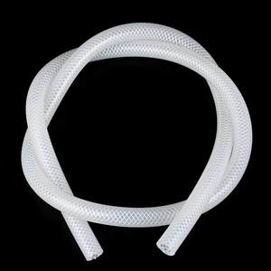 Tuyau en <span class=keywords><strong>silicone</strong></span> tressé transparent haute pression pour générateur d'oxygène, tuyau en <span class=keywords><strong>silicone</strong></span> double couche de qualité alimentaire pour machine à café - Product Image 5