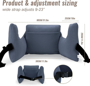 Coussin de mastectomie tricoté en U pour la rééducation post-chirurgicale, protection thoracique après l'opération du <span class=keywords><strong>cancer</strong></span> du <span class=keywords><strong>sein</strong></span> et la reconstruction mammaire - Product Image 1