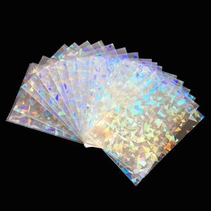 Protège-cartes en plastique holographique avec motif d'impression laser moderne, sans fermeture, porte-cartes à application - Product Image 4