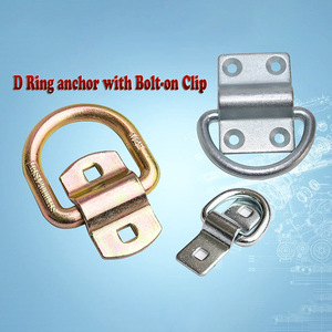 Tianchen Galvanized Steel D Ring 10 Mm 2700kgs Load Capacity For Industrial Use - Product Image 5