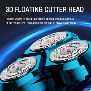Máquina de Afeitar Rotativa Recargable USB-C, Cuchilla Flotante 3D, 5 en 1, Multifunción, Afeitadora Eléctrica Impermeable para Hombre - Product Image 2