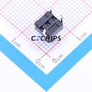 SKHHANA010 Tactile Switch Through hole Component (THT)-4P,6x6mm Switch Single Pole Single Throw Round Button Through Hole 6mm - Product Image 2