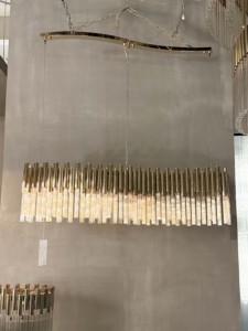 2024 lampadari moderni con lampada a forma di S e lampadario in oro di cristallo è molto speciale lampadari - Product Image 4