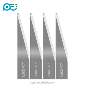 <span class=keywords><strong>Lame</strong></span> <span class=keywords><strong>de</strong></span> couteau vibrante en carbure RUKDP071 pour la découpe <span class=keywords><strong>de</strong></span> papier, <span class=keywords><strong>de</strong></span> plaques et d'autocollants auto-adhésifs - Product Image 1