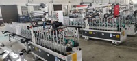 Machine de plastification et d'enveloppement pour cadres photo, certifiée CE, 25-50 mètres/min