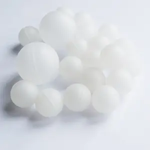 بوم/PP جوفاء من البلاستيك الصلب الكرة 10 مللي متر الأبيض كرة صغيرة