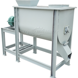 Mezcladores de alimentación Horizontal para ganado de 1 tonelada a la venta, mezclador de alimentación de ovejas y vacas de cinta eléctrica, máquina mezcladora de alimentación Horizontal para aves de corral - Product Image 2