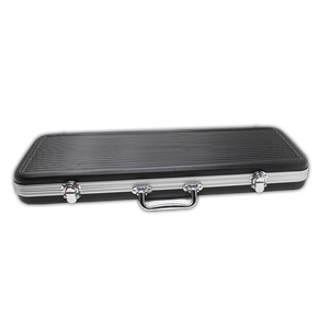 Estuche para Fichas de Póker Ligero, Negro, de ABS Resistente a Golpes, con Rastreador de Inventario para 500 Fichas - Product Image 1