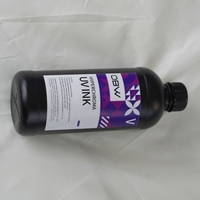 Encre UV ultra-fine sans solvant pour Epson I3200U1 I1600U1 XP600 DX5 DX7 TX800 Encre neutre pour bois, verre, métal, céramique, acrylique