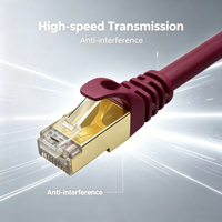 Câble Ethernet CAT5 en cuivre sans oxygène à paire torsadée, vente chaude, prix de gros abordable pour achat en vrac en usine