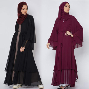 2024 mode ouvert Cardigan Maxi Robe ouvert <span class=keywords><strong>Abaya</strong></span> <span class=keywords><strong>Kimono</strong></span> musulman Eid fête <span class=keywords><strong>Abaya</strong></span> pour les femmes Robe musulmane longue Robe - Product Image 4