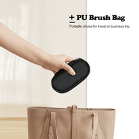 Échantillons gratuits de haute qualité manche en bois mini portable 9 pièces ensemble de pinceaux de maquillage en gros