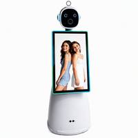 Cabina de Fotos Robótica Portátil, Compacta, Todo en Uno, con Estuche de Transporte, Impresora y Edición Automática para Activación Instantánea