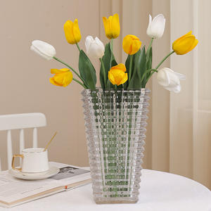 Flores Artificiales de Tulipán Grandes, Venta al por Mayor Directa de Fábrica, Tulipán Austin Realista de una Sola Flor, Hecho en China - Product Image 2