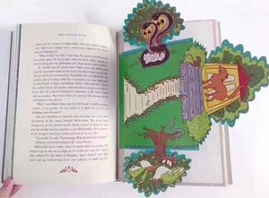 Contes de fées en 3D, couverture rigide, 3 pièces/ensemble, Peter Pan, La Belle et la Bête, Jungle Book pour enfants, livre d'histoires - Product Image 4