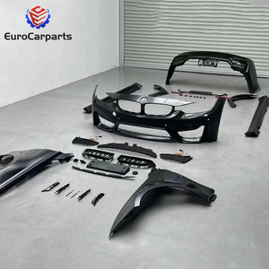 <span class=keywords><strong>BM</strong></span> 2013-2019 année <span class=keywords><strong>3</strong></span> S <span class=keywords><strong>3</strong></span> série F30 F35 mise à niveau vers M3 plus large 1:1 voiture kit de carrosserie automobile pièces accessoires de pare-chocs avant arrière - Product Image 3