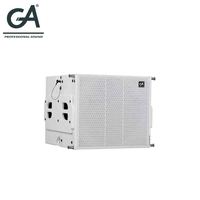 Potente Sistema de Sonido con Altavoces de Arreglo Lineal Dobles de 6 Pulgadas
