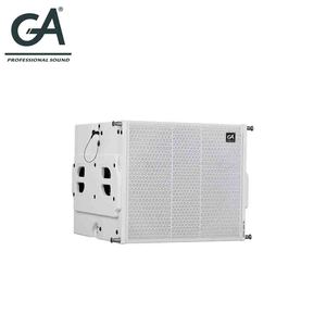 शक्तिशाली स्पष्ट ध्वनि प्रणाली उपकरण डबल 6 इंच लाइन सरणी स्पीकर - Product Image 3