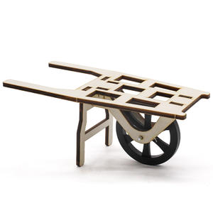 Kit <span class=keywords><strong>de</strong></span> proyectos <span class=keywords><strong>de</strong></span> ciencia para niños, <span class=keywords><strong>carretilla</strong></span> Vintage <span class=keywords><strong>de</strong></span> <span class=keywords><strong>madera</strong></span> n. ° 1, Kit <span class=keywords><strong>de</strong></span> construcción <span class=keywords><strong>de</strong></span> tallo DIY, 2 unidades - Product Image 3