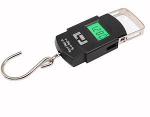 Hanging Digital Luggage Scale 50kg LCD <b>Display</b> Battery Powered Plastic <b>Hook</b> Scale for Weight Measuring - Product Image 6