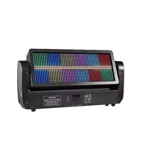 Barra de luz LED estroboscópica de 12 segmentos RGB, de aleación de aluminio, regulable, para iluminación de fondo de discotecas y KTV, con control de sonido DMX