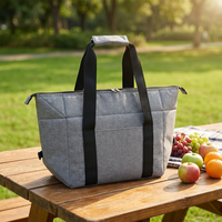 Nouvelle Arrivée des Fabricants : Sac Isotherme Pliant pour Pique-nique, Grande Capacité 20 000, Glacière Portable d'Extérieur en Tissu Oxford